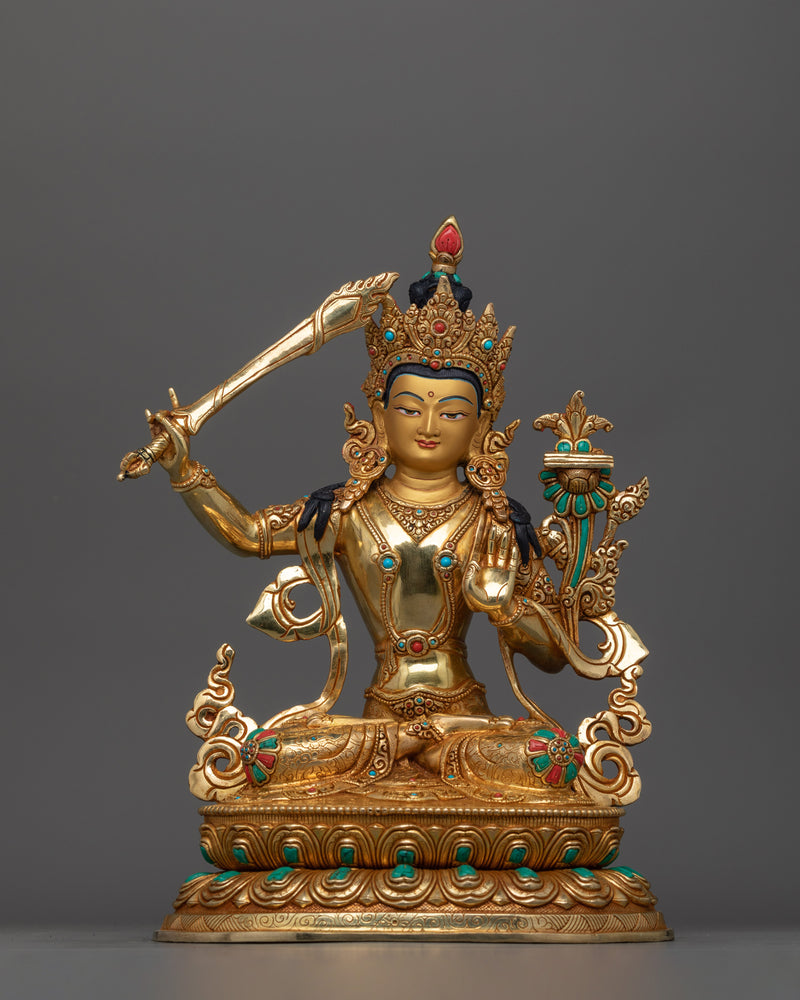 Traditional Bodhisattva Set Statues | Compassion, Longevity, Wisdom and Purity Artwork