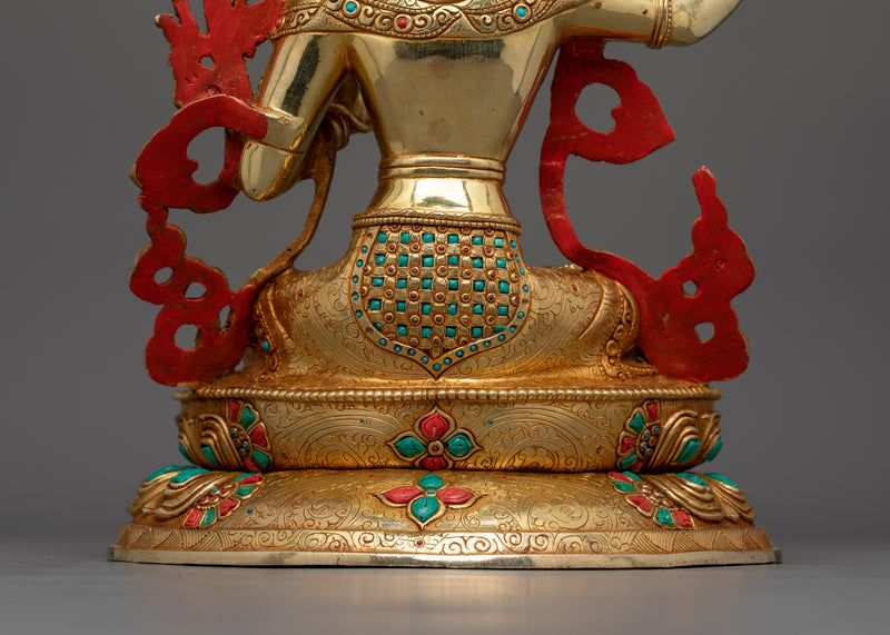 Spiritual Deity Manjughosa Statue (Manjushri) | The Bodhisattva of Wisdom