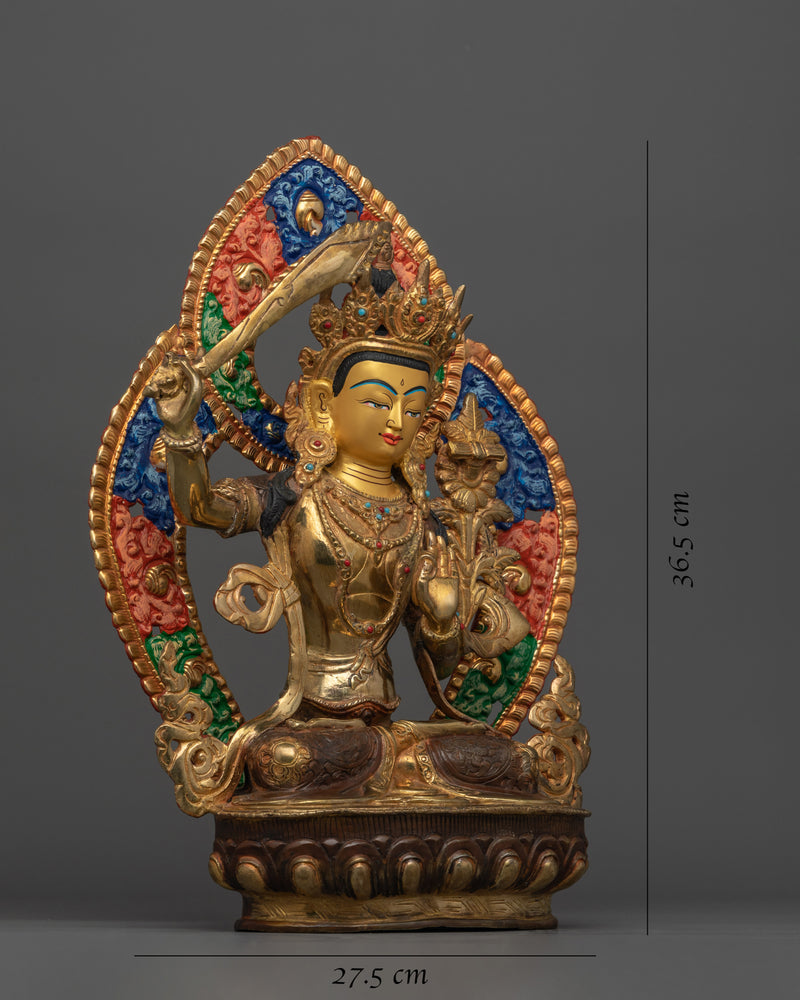 manjushri-statue-the-bodhisattva-of-wisdom