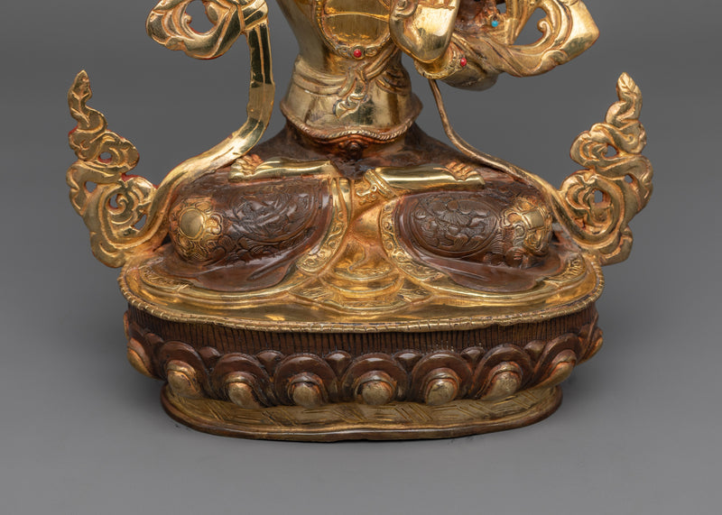 Spiritual and Youthful Manjushri Statue "The Bodhisattva of Wisdom" | Teacher of the Buddhas