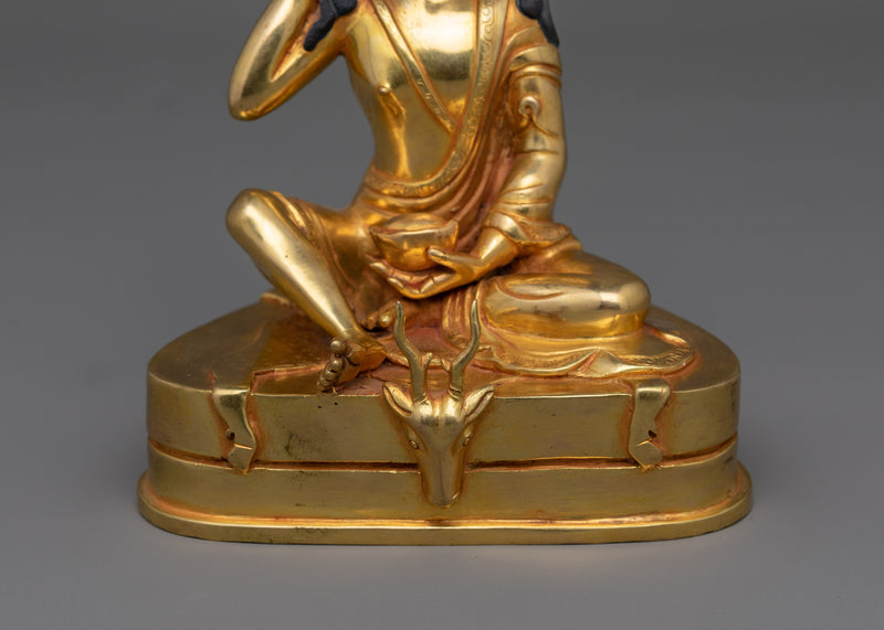 Buddhist Master Tibetan Jetsun Milarepa Sculpture | The Revered Yogi and Sage