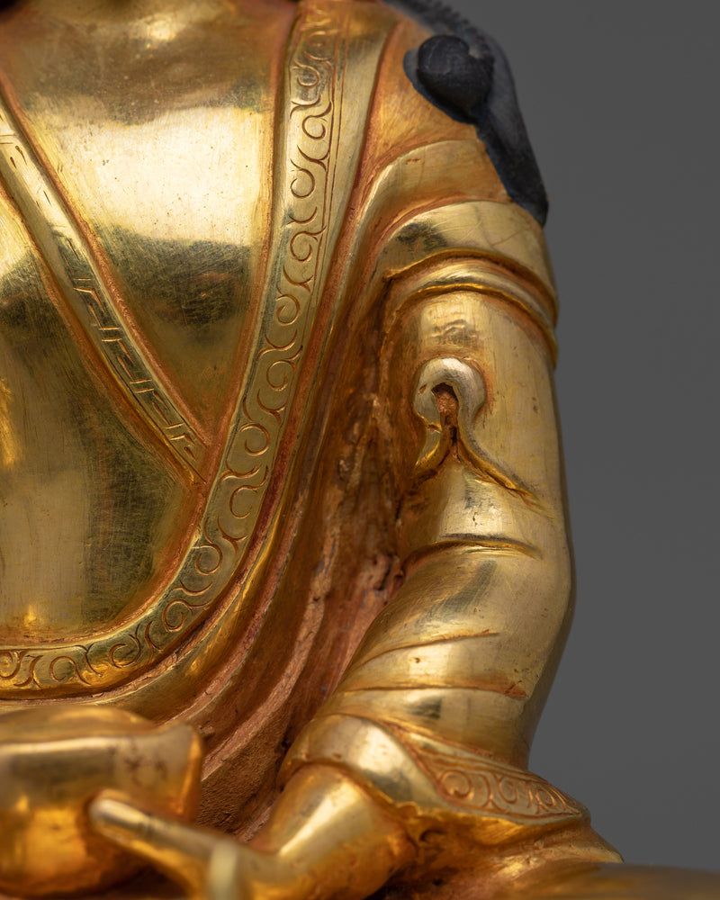 Buddhist Master Tibetan Jetsun Milarepa Sculpture | The Revered Yogi and Sage