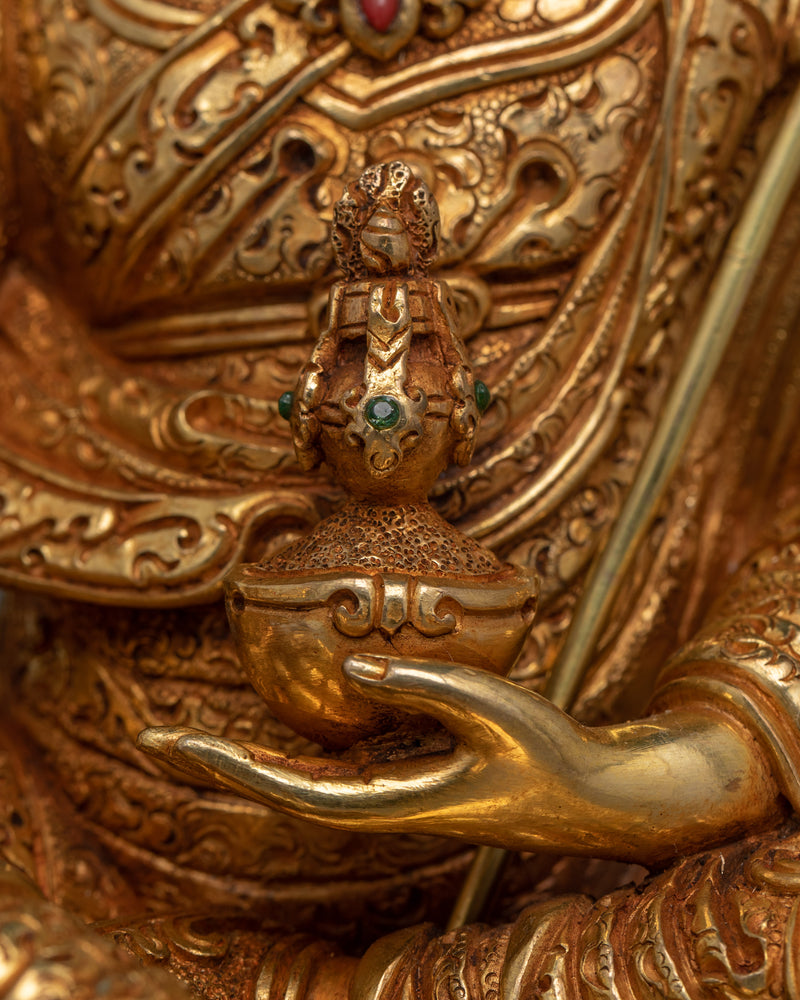 Himalayan Statue of Guru Rinpoche "Padmasambhava" | Spiritual Zen Artwork