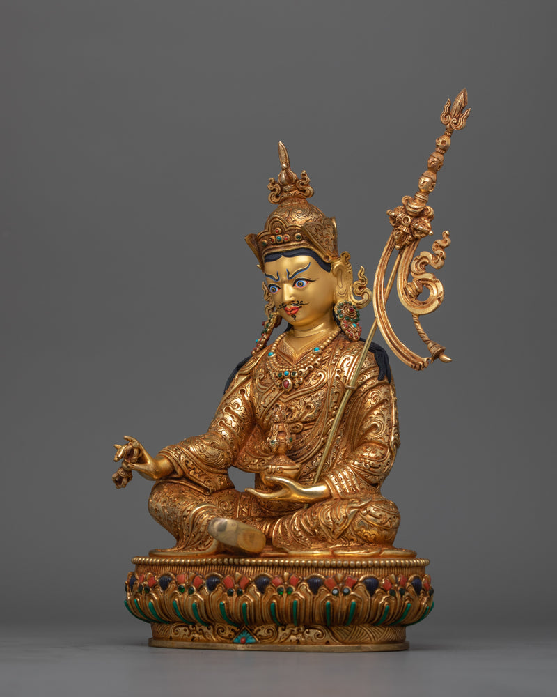 Himalayan Statue of Guru Rinpoche "Padmasambhava" | Spiritual Zen Artwork