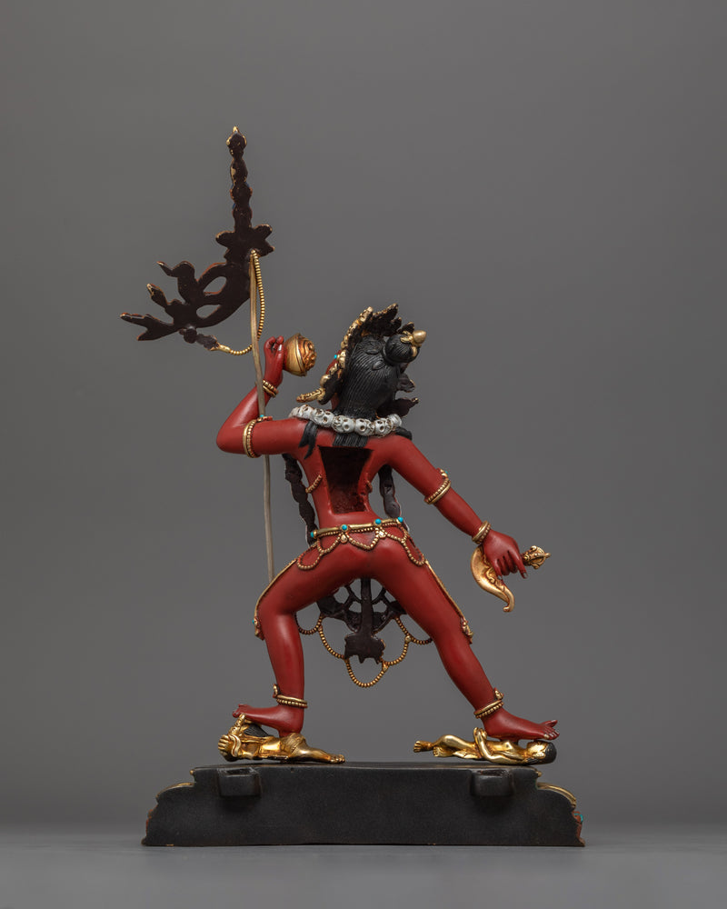 Sacred Feminine Dakini Vajrayogini Sculpture | The Powerful Divine Red Yogini