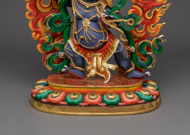 Buddhist Protector And A Guide Vajrapani Statue | The Guardian of Dharma