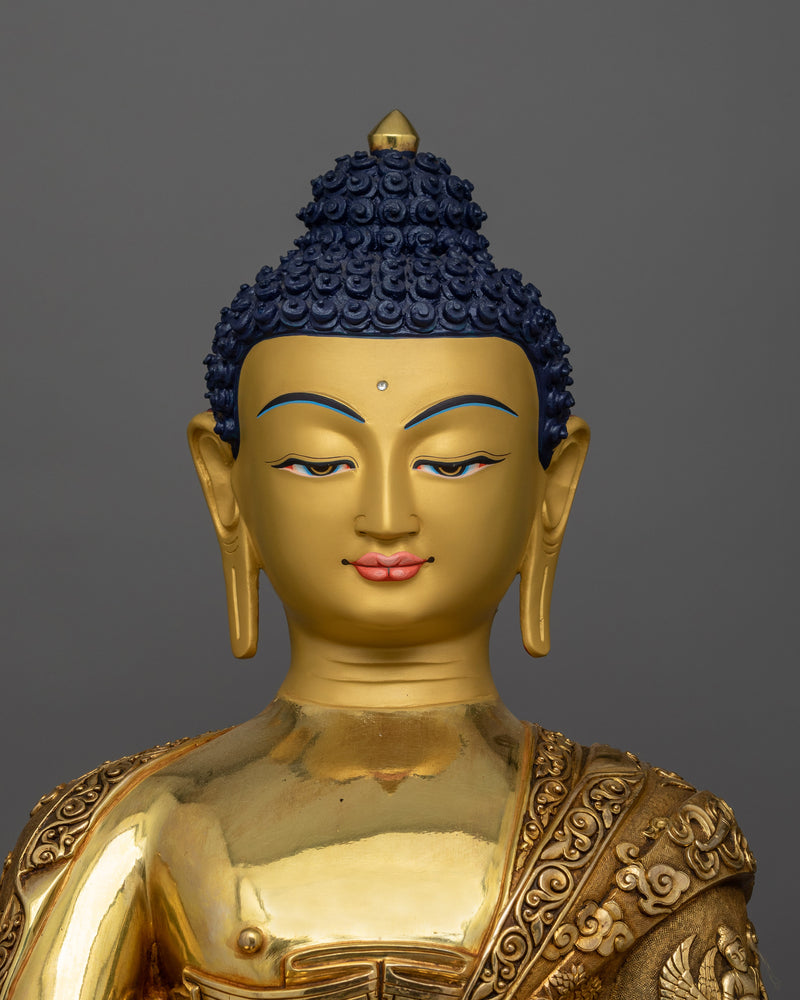 Enlightened Prince of Lumbini Shakyamuni Buddha Sculpture | Symbol of Calm and Reflection