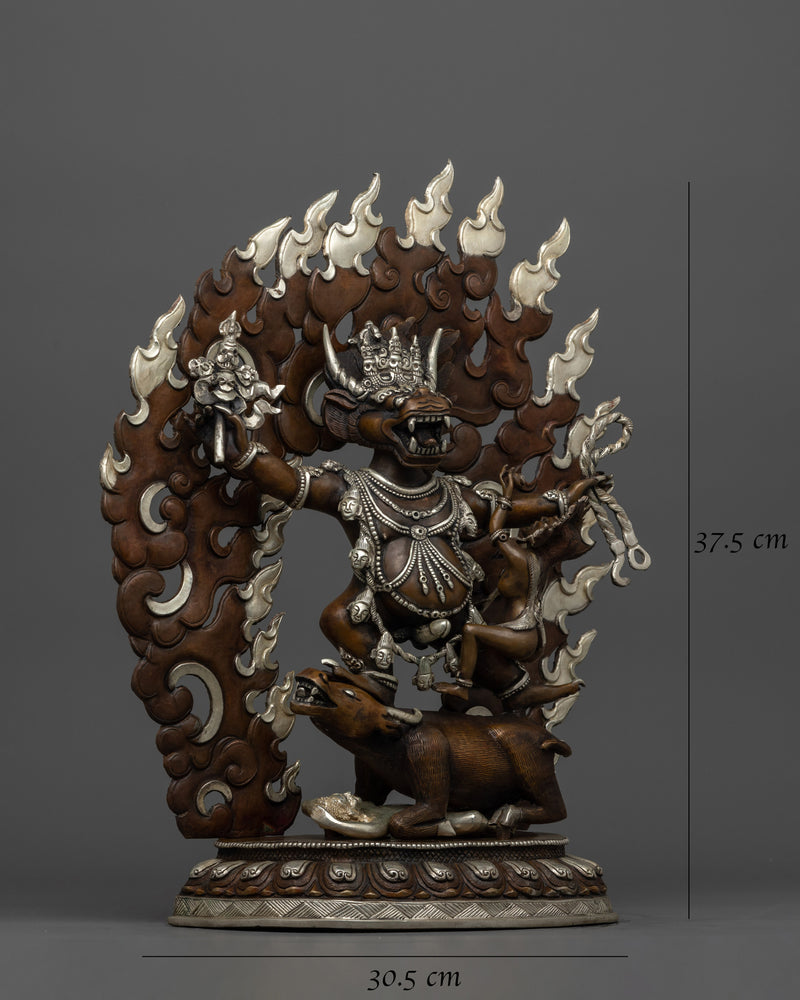 Wrathful Deity Dharmaraja Yama