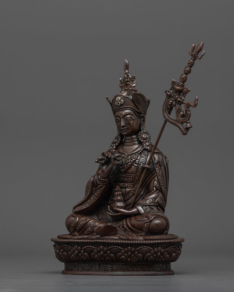 Wrathful Deity Padmasambhava "Guru Tsokye Dorje" Statue | Enlightened Guru