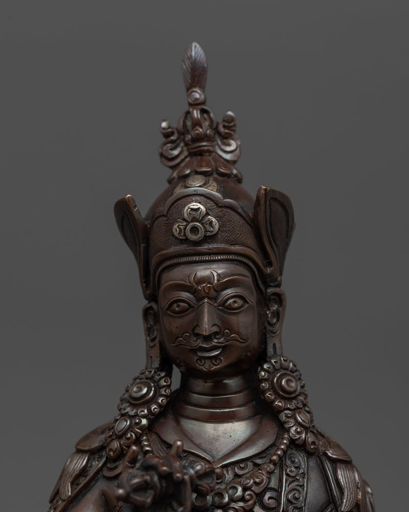 Wrathful Deity Padmasambhava "Guru Tsokye Dorje" Statue | Enlightened Guru