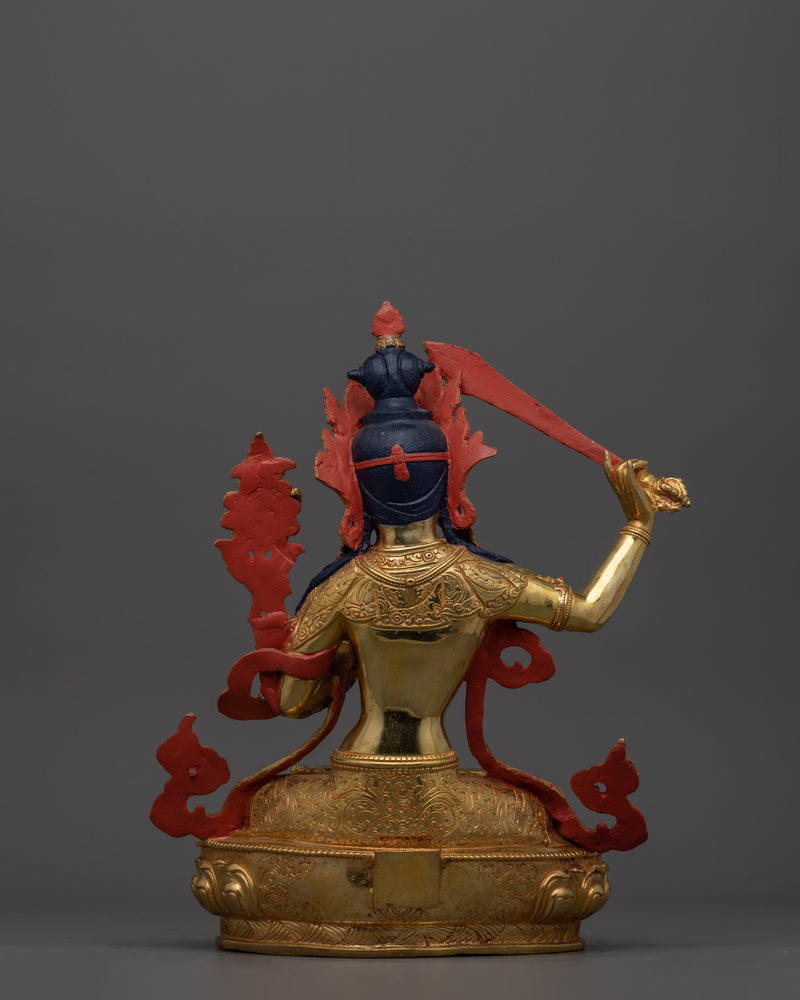 Wisdom Deity Bodhisattva Manjushri | Symbol of Supreme Knowledge