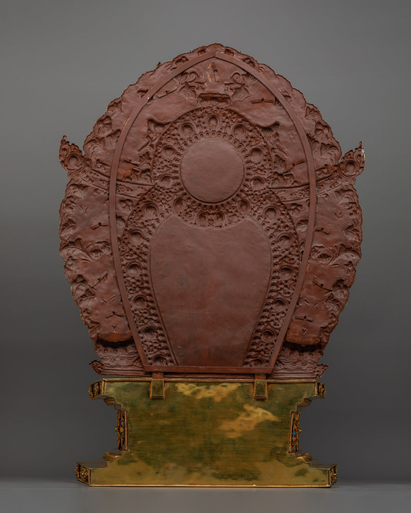 Majestic Throne for Guru Rinpoche Statues | A Perfect Foundation of Elegance