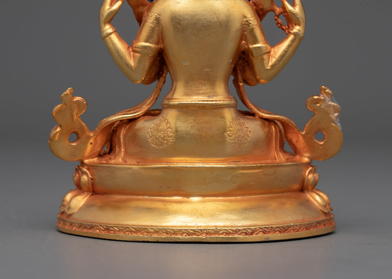 Bodhisattva Buddhist Deity Chenresig Statue | Cultivation of Compassion