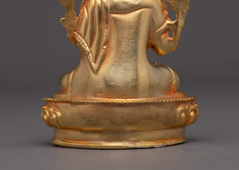 Prayer deity Tsongkhapa Sculpture | Symbol of Wisdom and Enlightenment