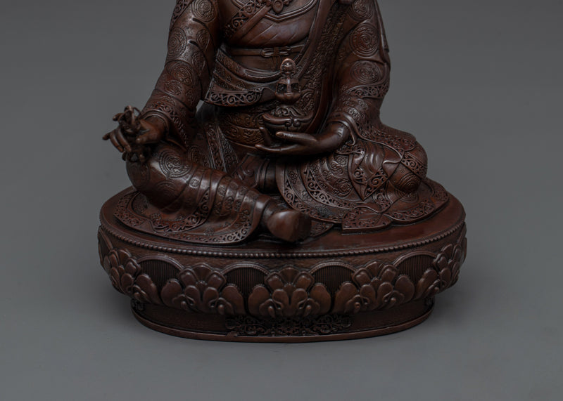 Tibetan Second Buddha Padmasambhava Statue | Spiritual Awakening Figure