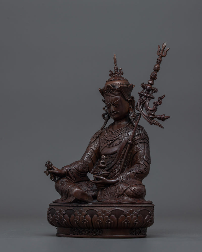 Tibetan Second Buddha Padmasambhava Statue | Spiritual Awakening Figure