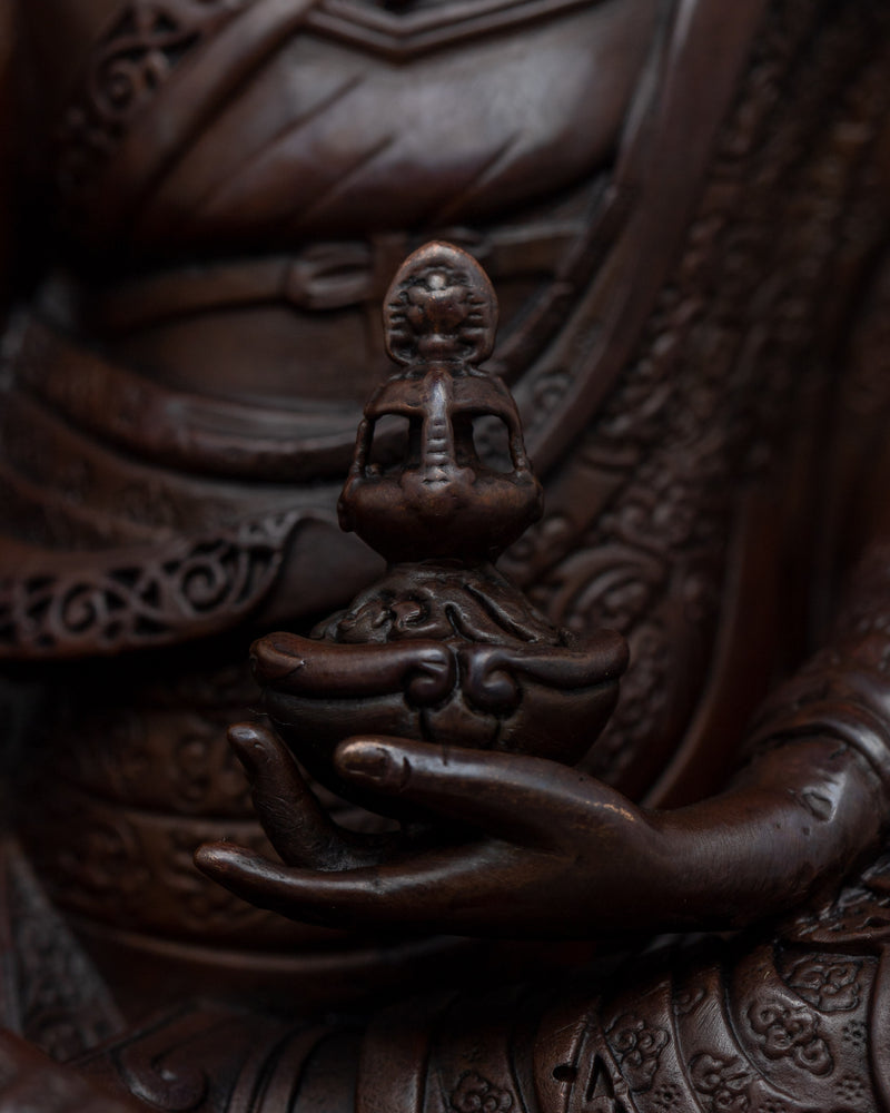 Tibetan Second Buddha Padmasambhava Statue | Spiritual Awakening Figure