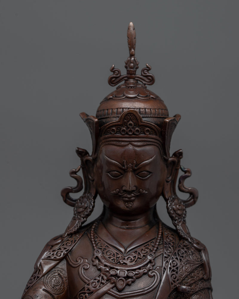 Tibetan Second Buddha Padmasambhava Statue | Spiritual Awakening Figure