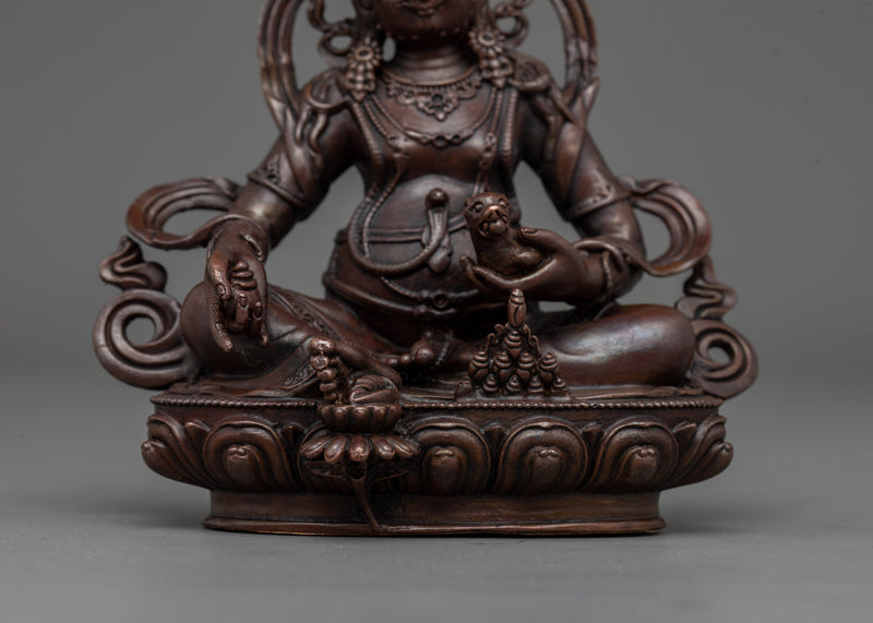 Religious Wealth God Dzambhala Statue | Buddha of abundance