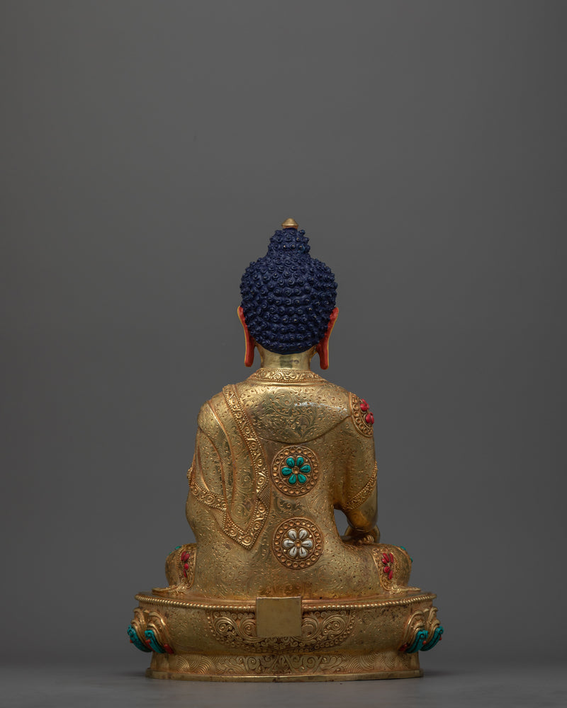 Shakyamuni Buddha Statue With Halo | Prince of The Shakya clan