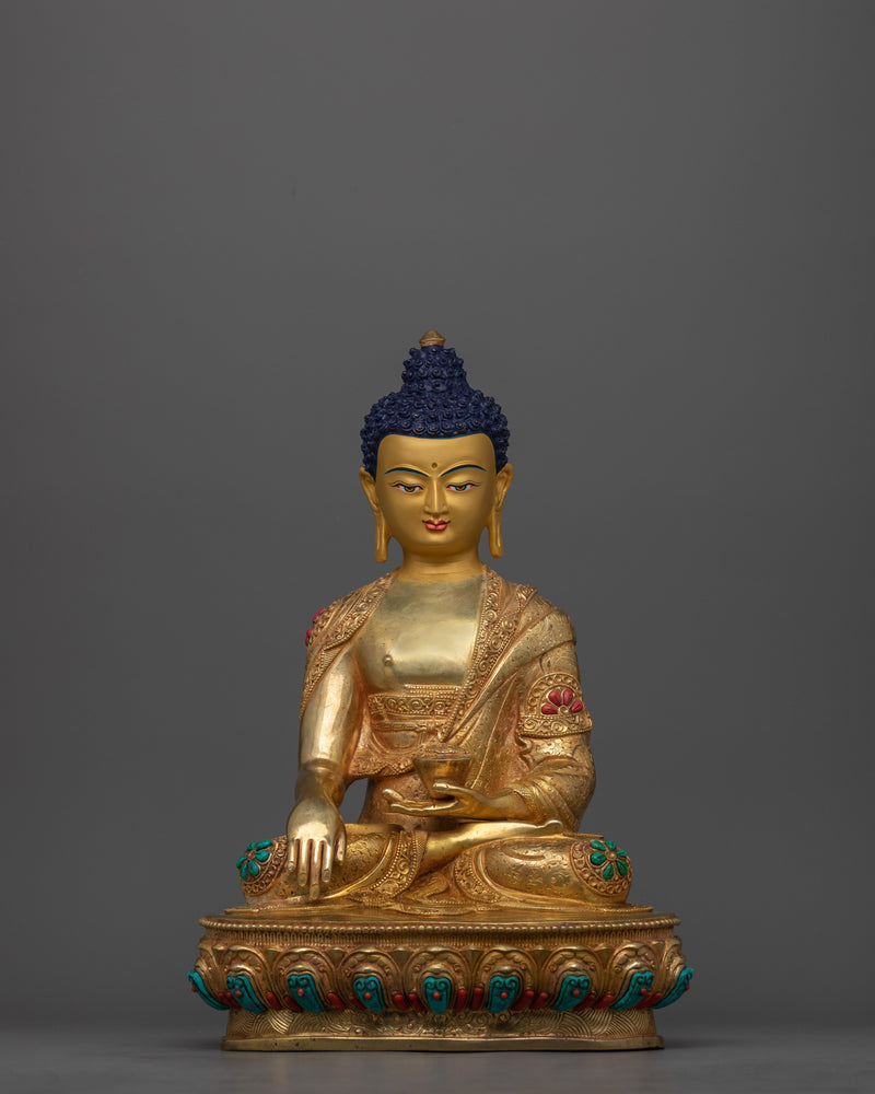 Shakyamuni Buddha Statue With Halo | Prince of The Shakya clan