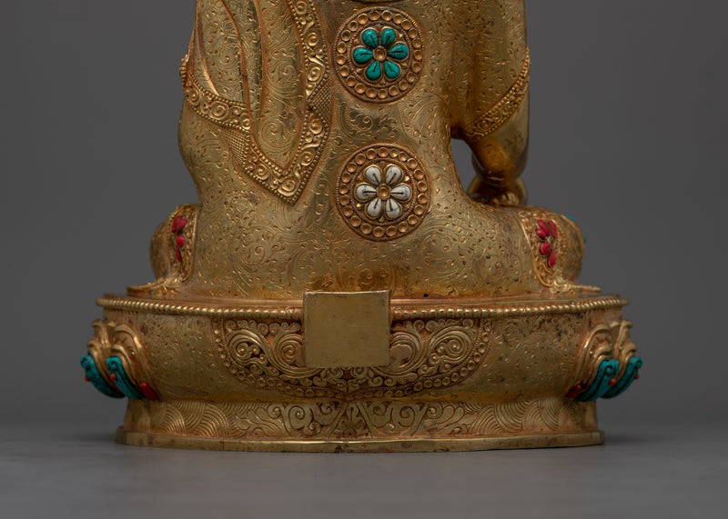 Shakyamuni Buddha Statue With Halo | Prince of The Shakya clan