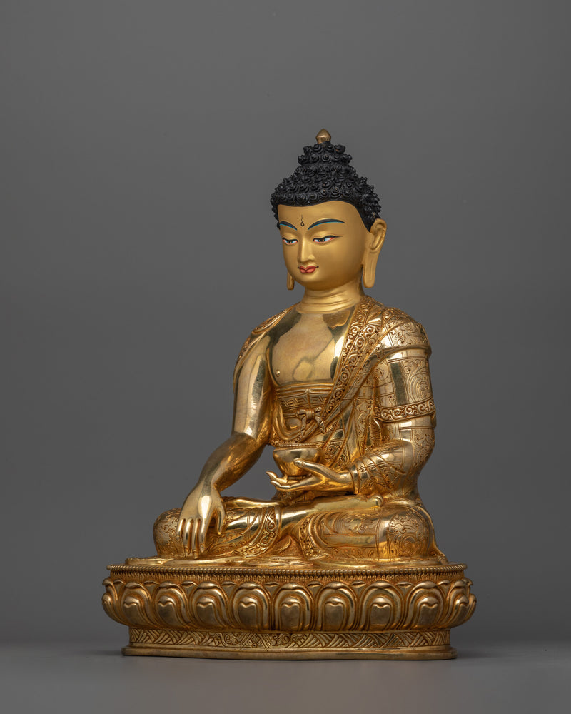 The Peaceful Buddha Shakyamuni Sculpture | Prince of The Shakya clan