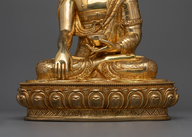 The Peaceful Buddha Shakyamuni Sculpture | Prince of The Shakya clan