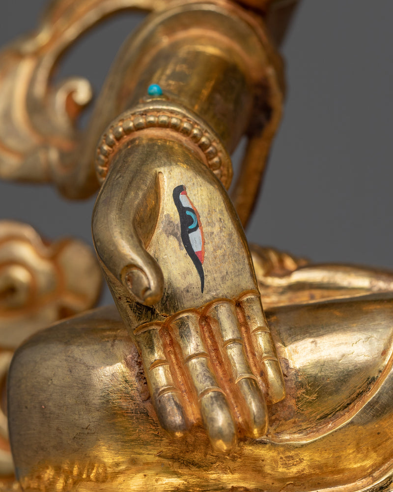 Tibetan Buddhist Deity Namgyalma Statue | Symbolizes Longevity and Spiritual Purity