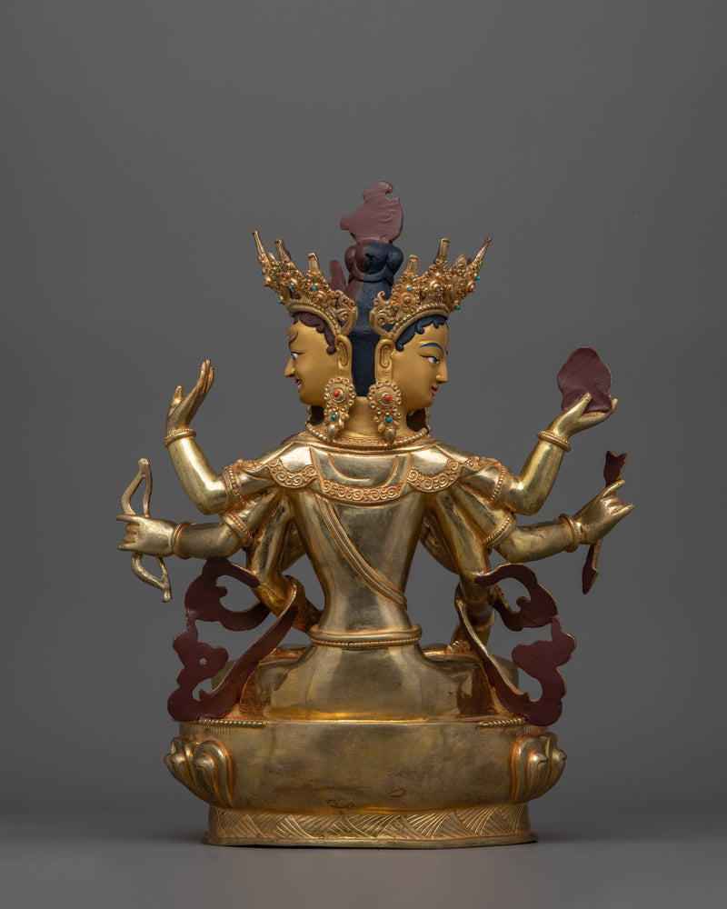 Tibetan Buddhist Deity Namgyalma Statue | Symbolizes Longevity and Spiritual Purity