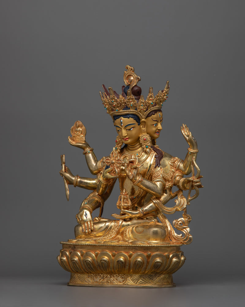 Tibetan Buddhist Deity Namgyalma Statue | Symbolizes Longevity and Spiritual Purity