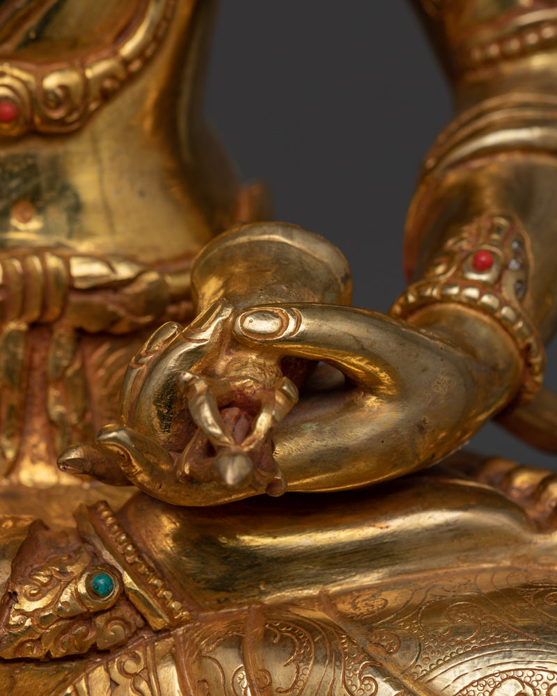 The Buddha of Purification Vajrasattva Statue | 24K Gold-Gilded Statue