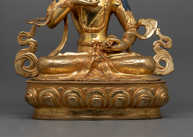 The Buddha of Purification Vajrasattva Statue | 24K Gold-Gilded Statue