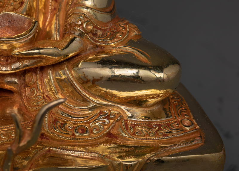 Buddhist Milarepa Tibetan Siddha Statue | Symbol of Meditation and Enlightenment Symbol