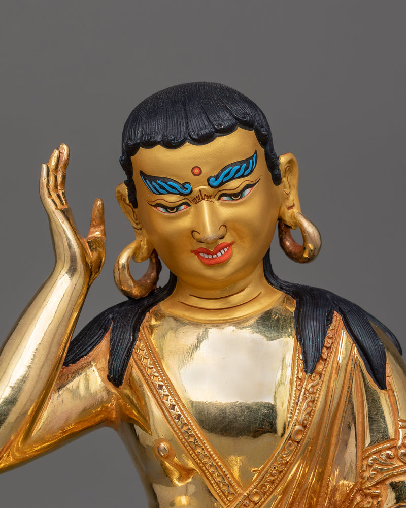 Sacred Milarepa The Great Yogi Sculpture | The Tibetan Master of Meditation