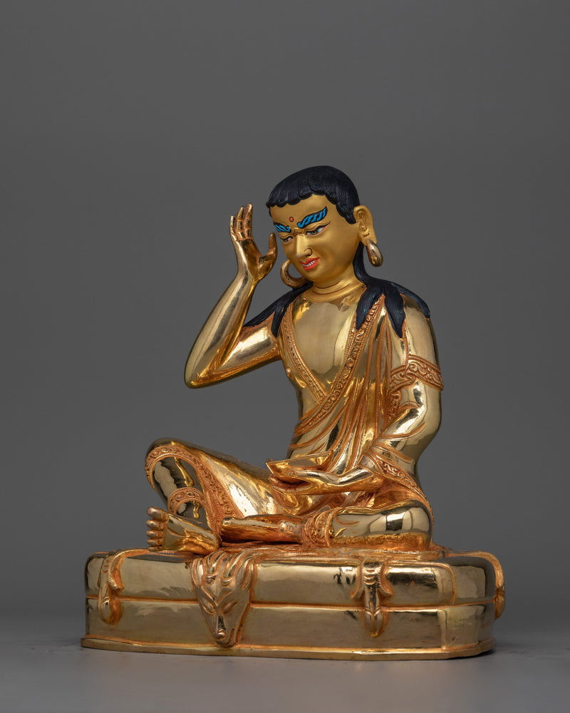 Sacred Milarepa The Great Yogi Sculpture | The Tibetan Master of Meditation