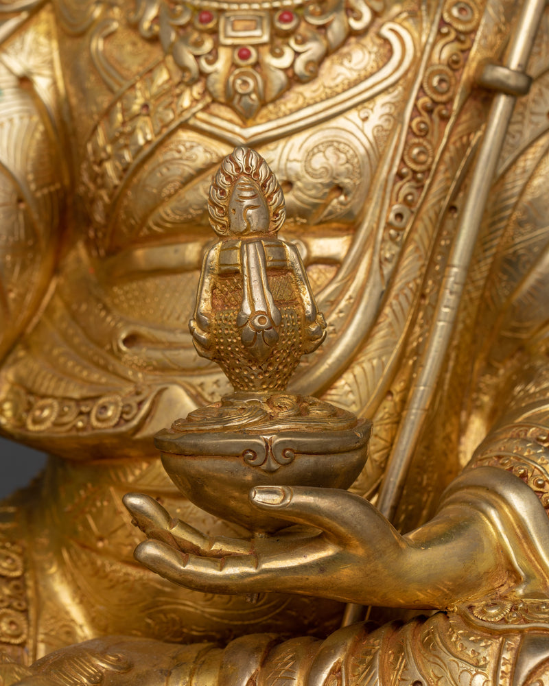 The Second Buddha Guru Rinpoche Statue | Enlightened Buddha for Shrine