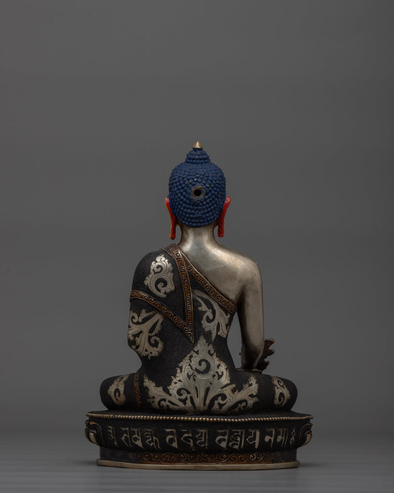 Tibetan Healing Medicine Buddha Statue | Bhaisajyaguru Buddha of Healing and Compassion