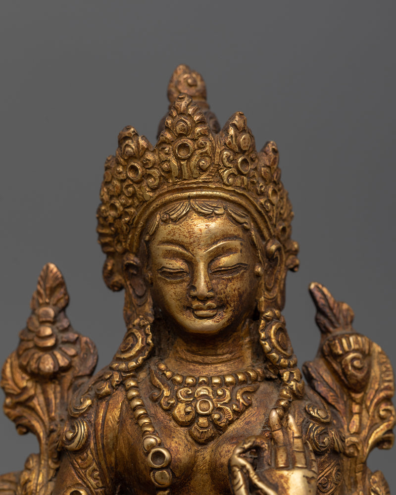 The Compassionate Deity Syamatara Statue | Spiritual Home Decor