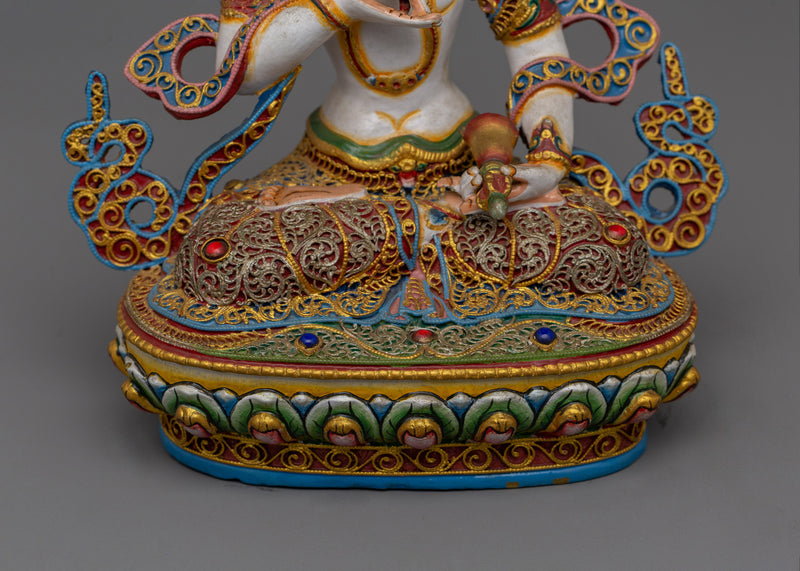 Vajrasattva Bodhisattva Statue | The "Diamond Being" or "Thunderbolt Being" of Buddhism