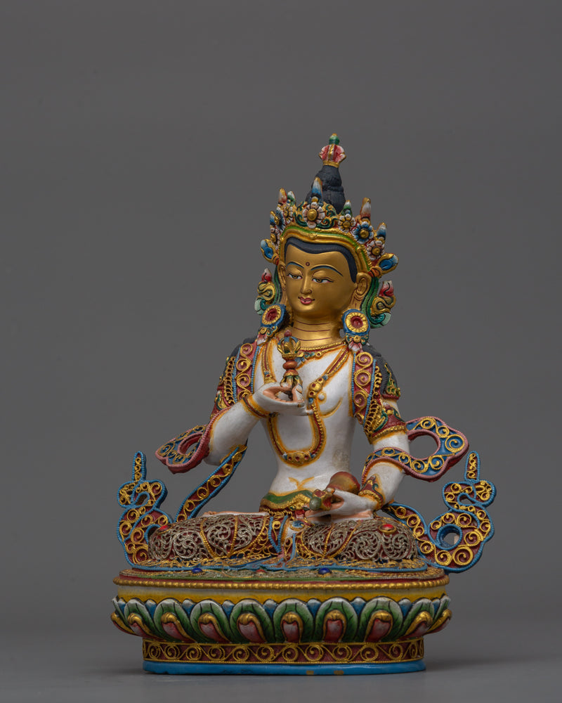 Vajrasattva Bodhisattva Statue | The "Diamond Being" or "Thunderbolt Being" of Buddhism