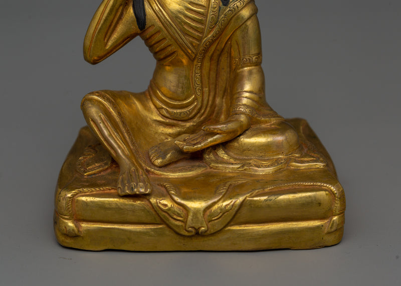 Jetsun Milarepa Tibetan Yogi Statue | Spiritual Inspiration and Devotion