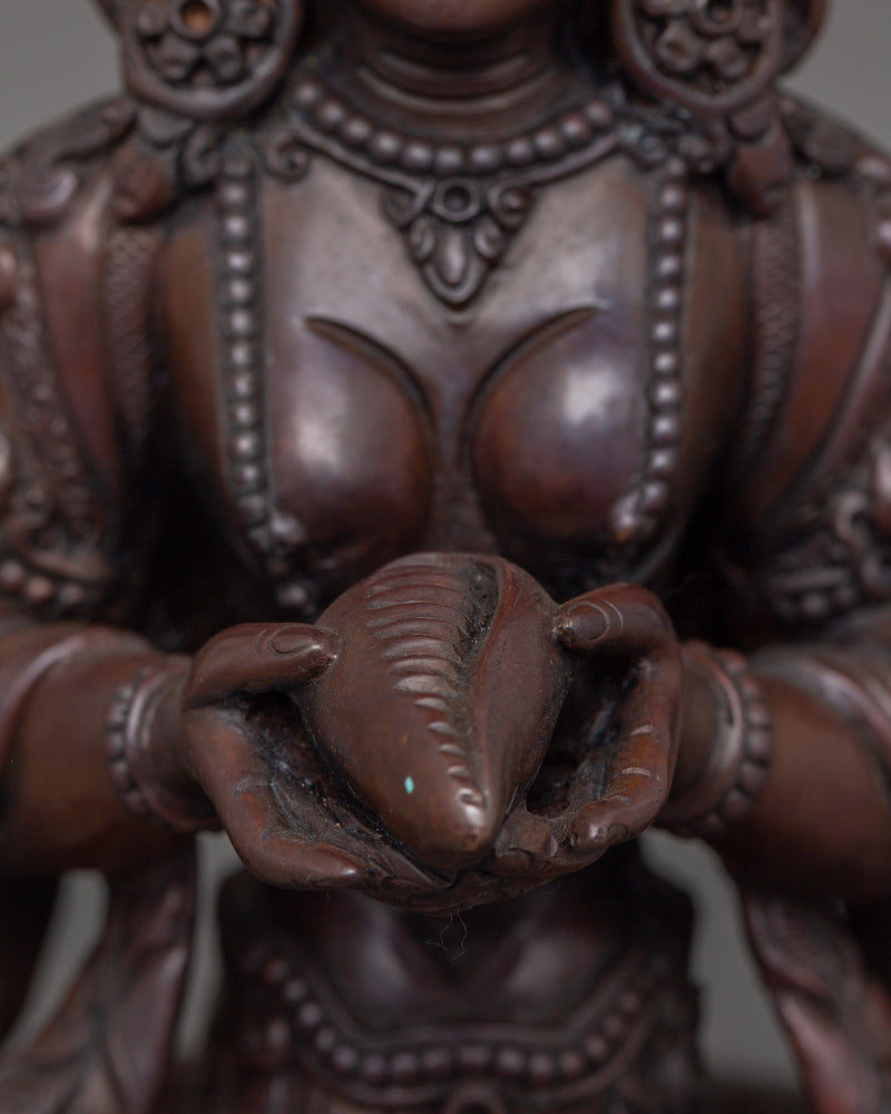 Female Serpent Naga kanya Statue | Bodhisattva Shrine Decor