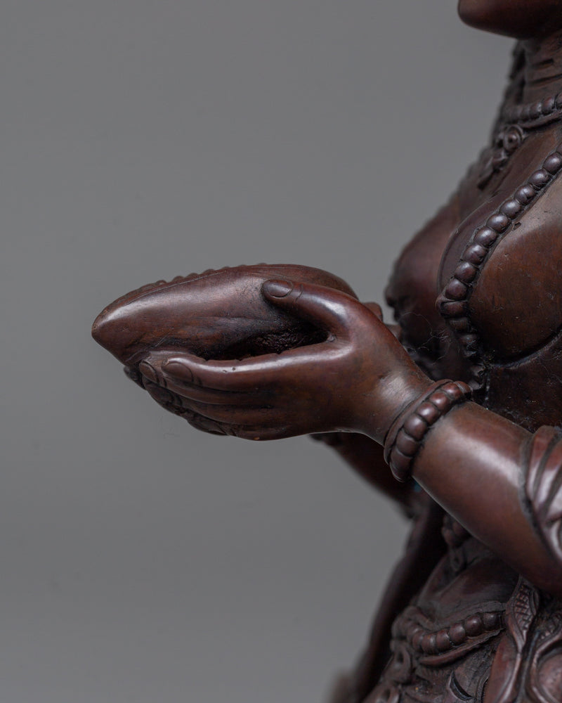 Female Serpent Naga kanya Statue | Bodhisattva Shrine Decor