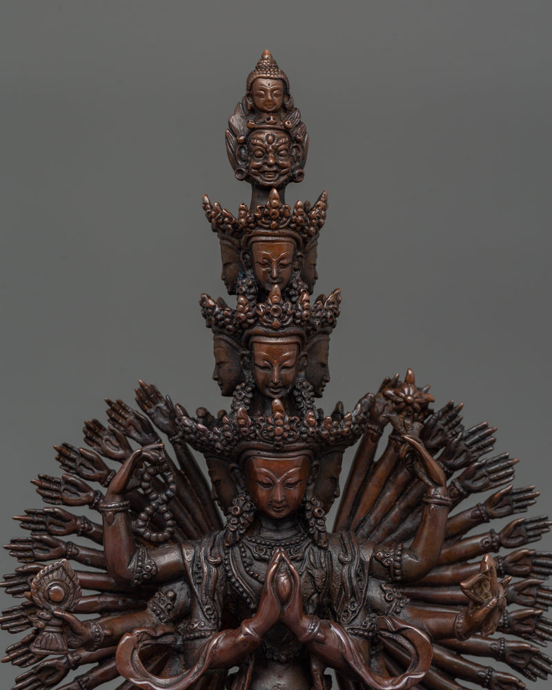 1000 Armed Bodhisattva Chenresig Sculpture | Protector of All Sentient Beings