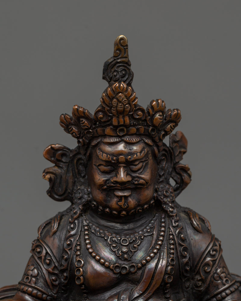 Buddhist Wealth Deity Dzambhala Statue | Icon for Material and Spiritual Abundance