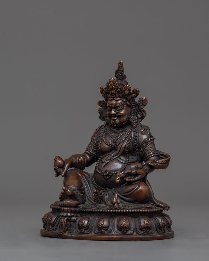 Buddhist Wealth Deity Dzambhala Statue | Icon for Material and Spiritual Abundance