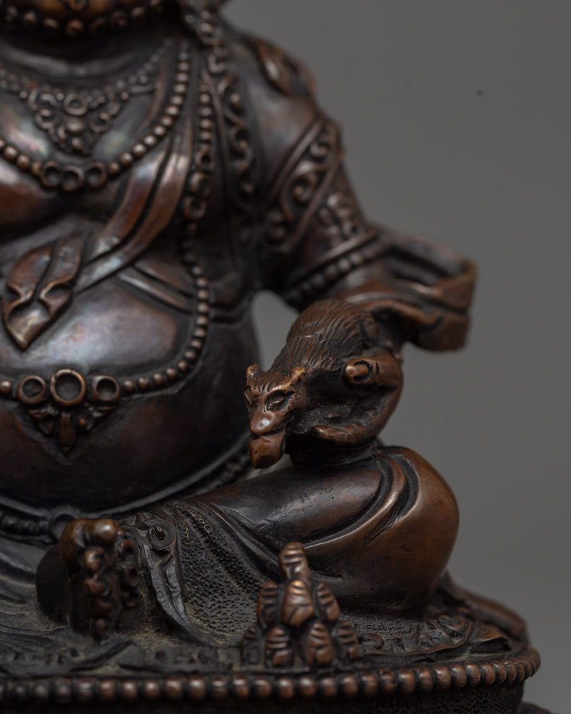 Buddhist Wealth Deity Dzambhala Statue | Icon for Material and Spiritual Abundance