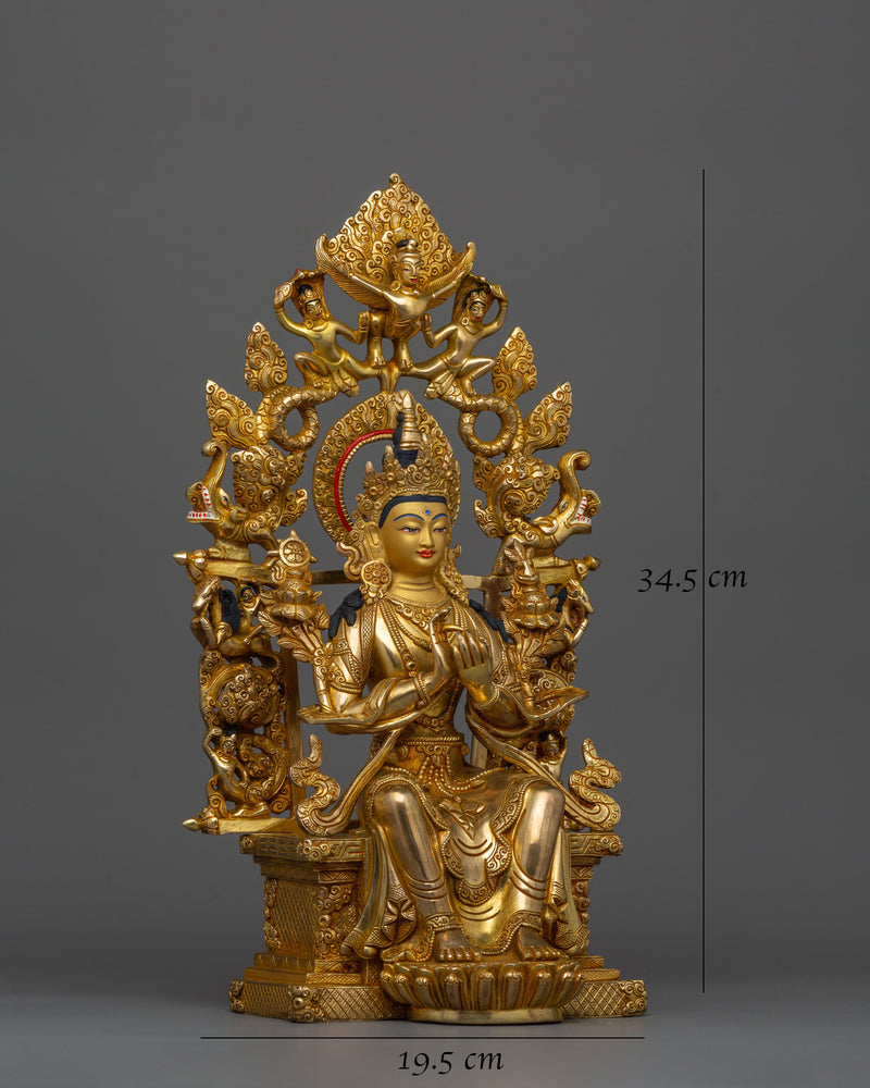 Tibetan Maitreya Buddha Figurine