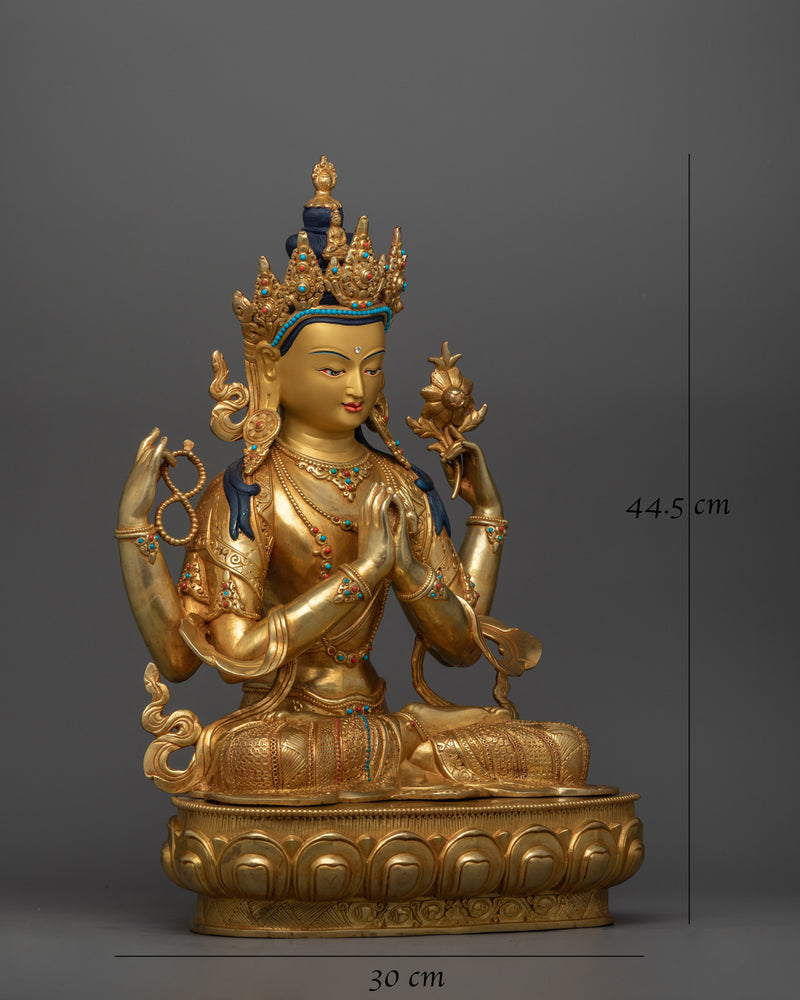 buddhist-chenrezig-statue